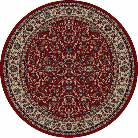 CONCORD GLOBAL TRADING 2 ft. 7 in. x 4 ft. Jewel Kashan - Red 40603